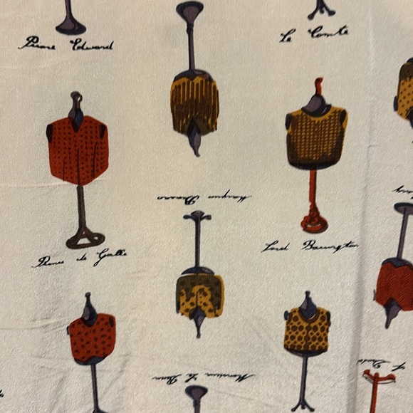 VINTAGE SILK BLOUSE - Picture 4 of 5